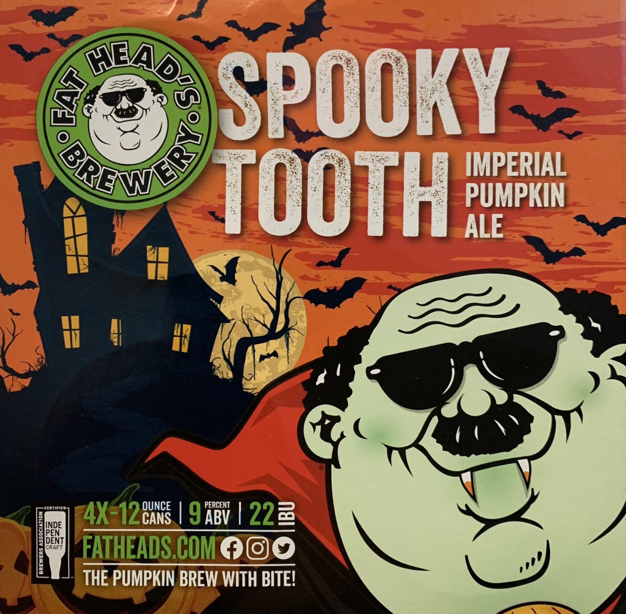 Fat Head Spooky Tooth | Bell Beverage