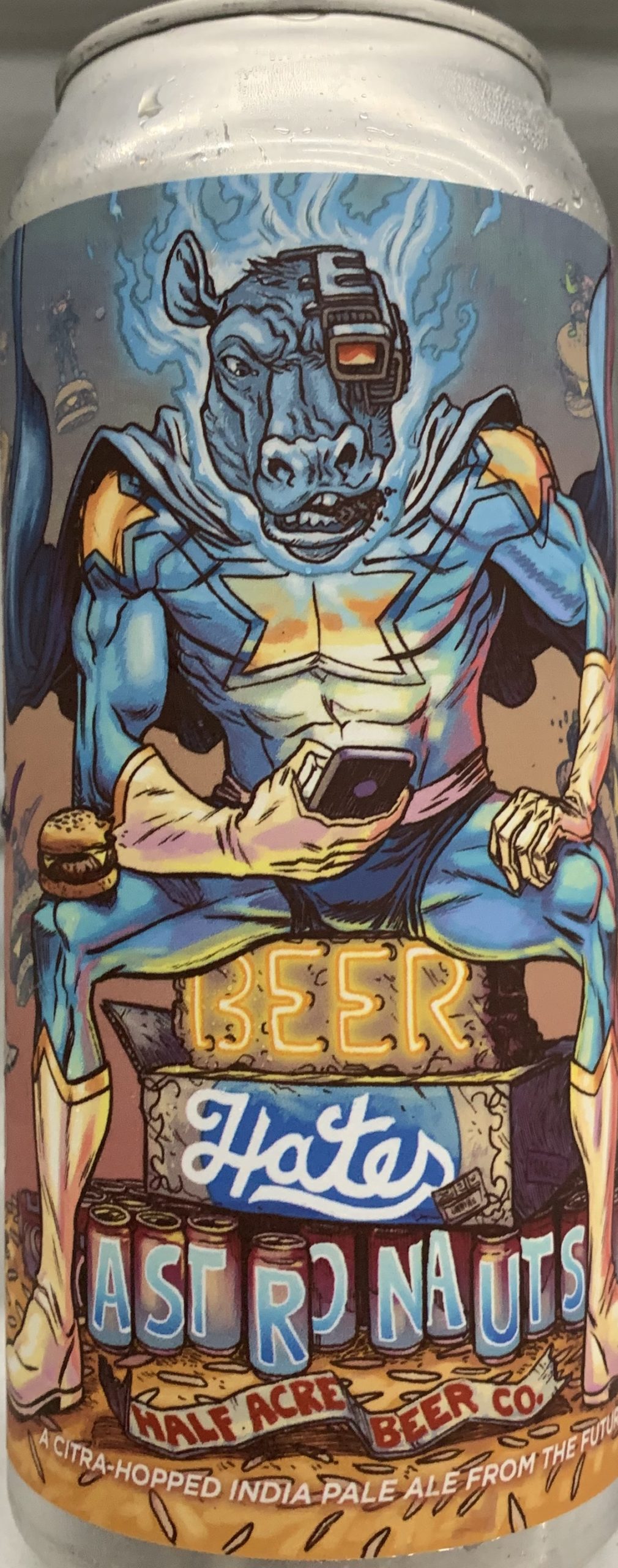 Half Acre Beer Hates Astronauts Bell Beverage