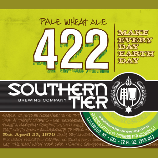 Southern Tier 422 Pale Wheat Ale Bell Beverage