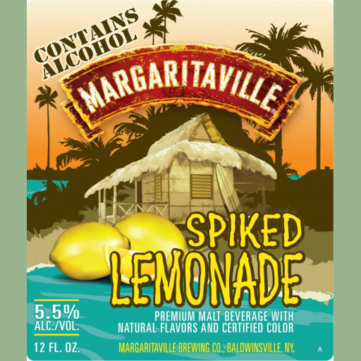 Anheuser Busch Margaritaville Hard Lemonade Bell Beverage