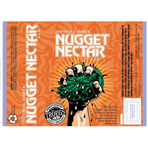 Troegs Nugget Nectar Bell Beverage