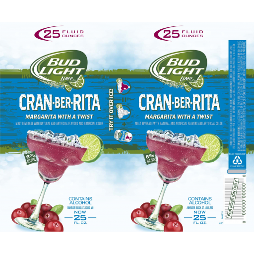 Bud Light Cran Brrr Rita Bell Beverage