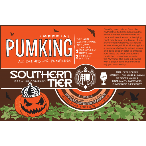 Southern Tier Pumking Bell Beverage