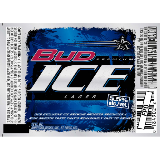 Bud Ice 30 Pack 12oz Cans Beer, Wine And Liquor Delivered