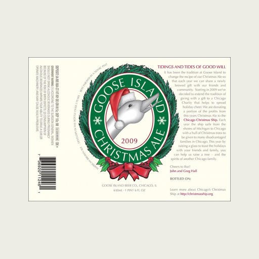Goose Island Christmas Bell Beverage