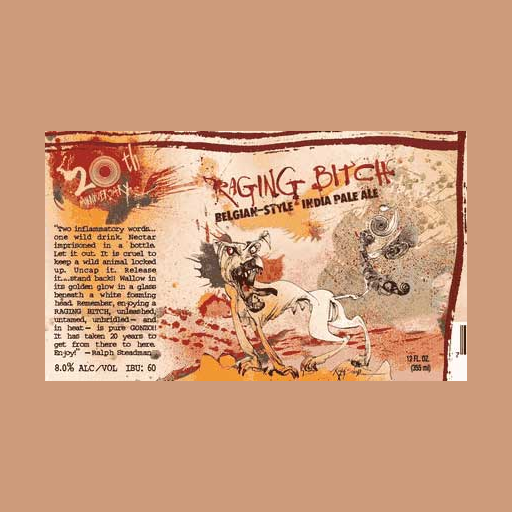 Flying Dog Raging Bitch Bell Beverage
