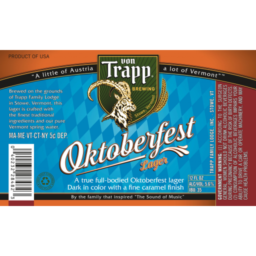 Von Trapp Oktoberfest Bell Beverage