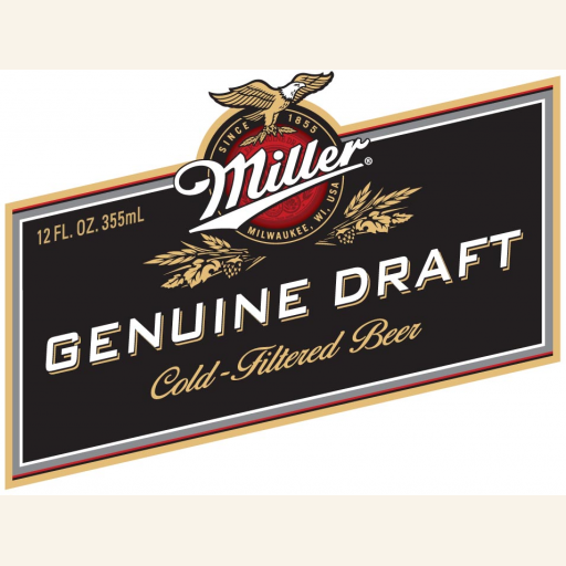 Miller Gunuine Draft Light Bell Beverage