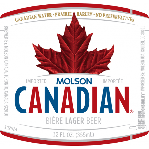 Molson canadian bell beverage