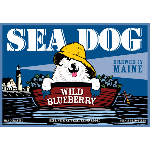 Sea Dog Blue Paw Wild Blueberry Wheat Ale | Bell Beverage