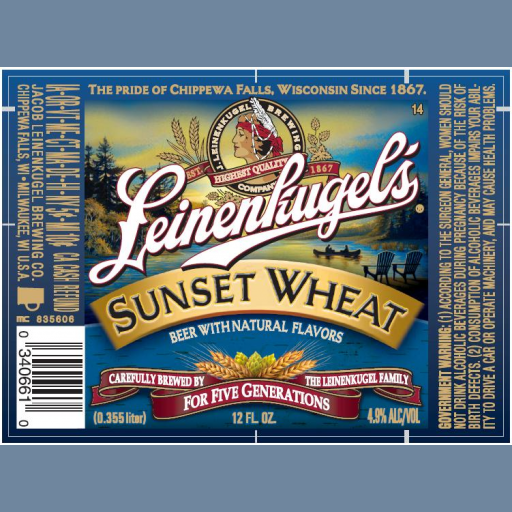 Leinenkugel Sunset Wheat Bell Beverage