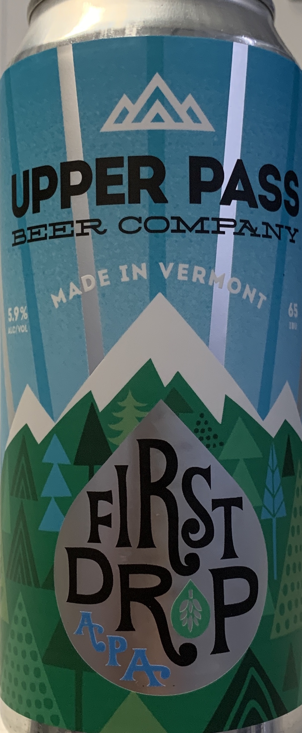 Upper Pass First Drop Bell Beverage