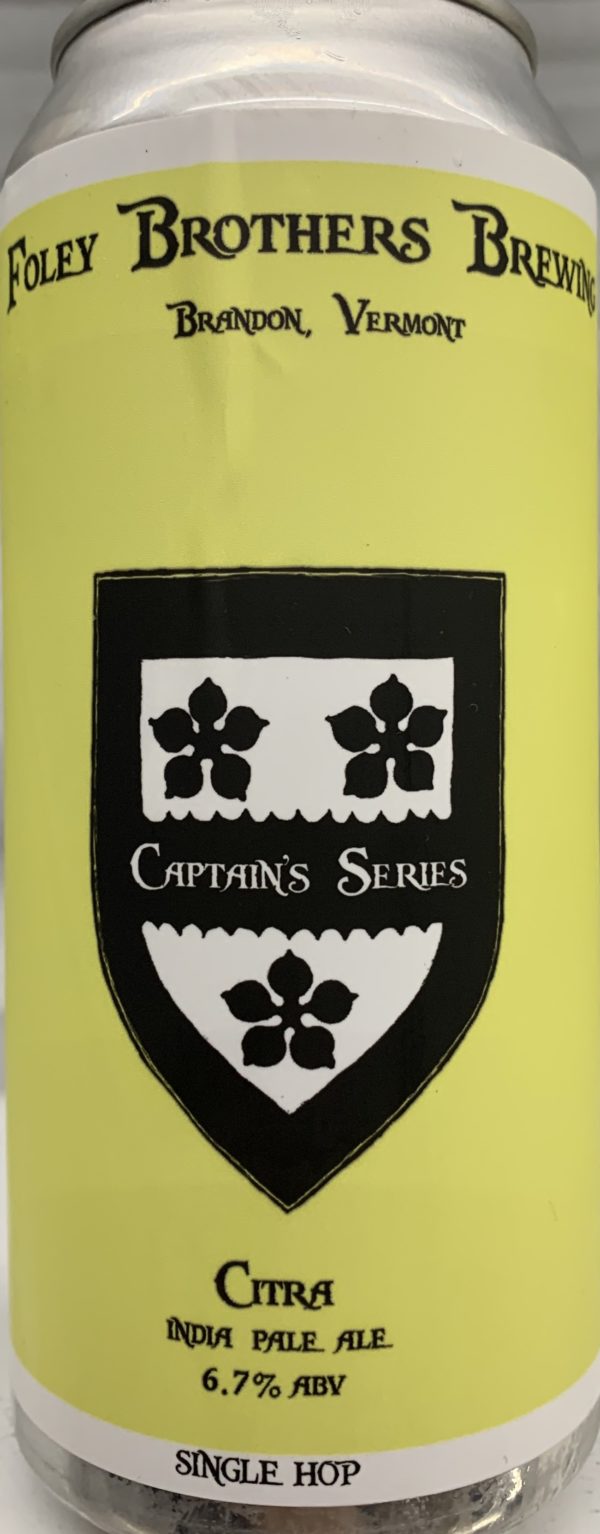 Foley Brothers Captain Series Citra Bell Beverage
