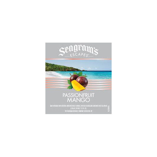 Calories In Seagram S Escapes Passion Fruit Mango at Stanley Barnes blog
