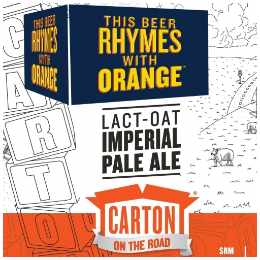 CARTON THIS BEER RHYMES WITH ORANGE Bell Beverage