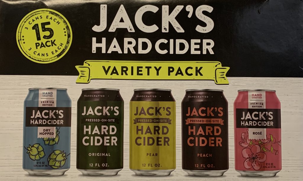 Jack's Cider Variety Bell Beverage