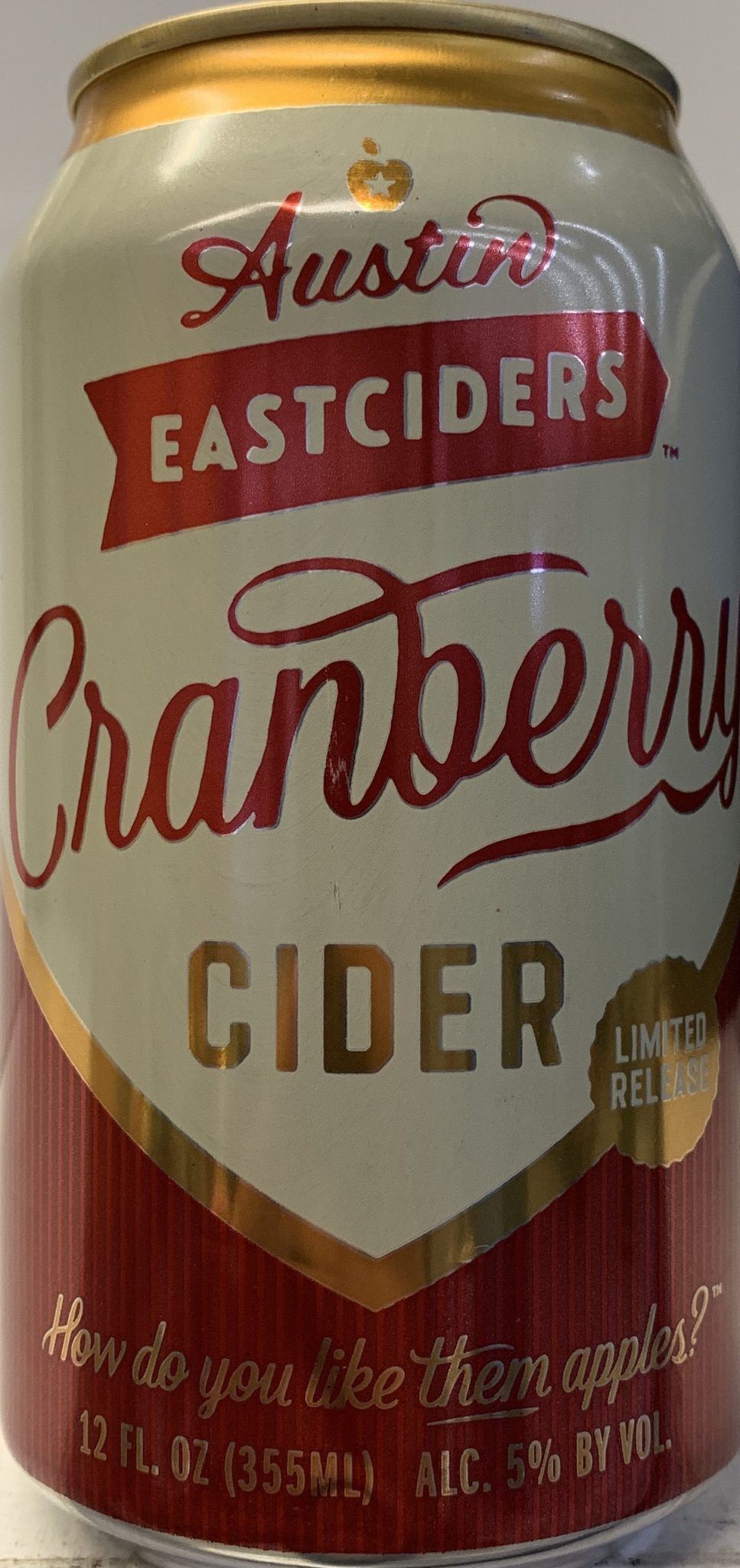 Austin Cider Cranberry Bell Beverage