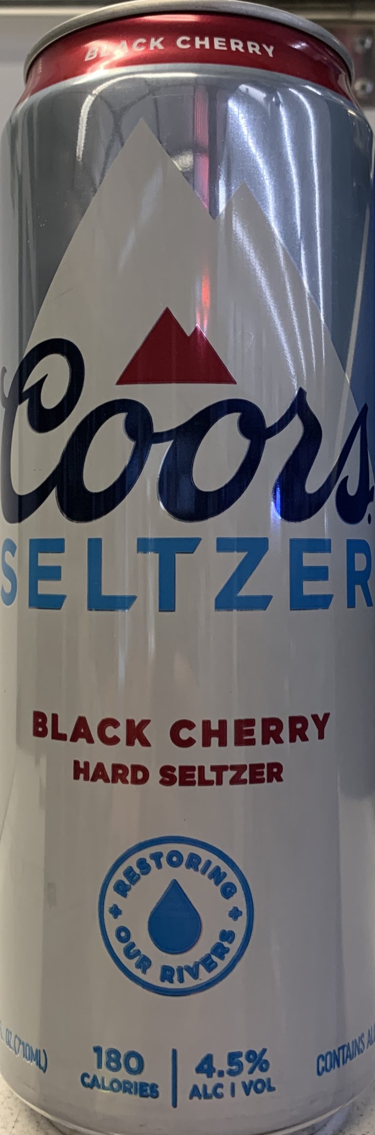 Coors Light Seltzer Black Cherry Bell Beverage
