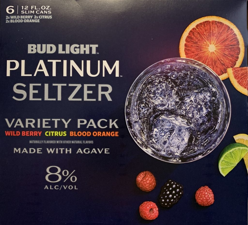 Bud Light Platinum Seltzer Bell Beverage