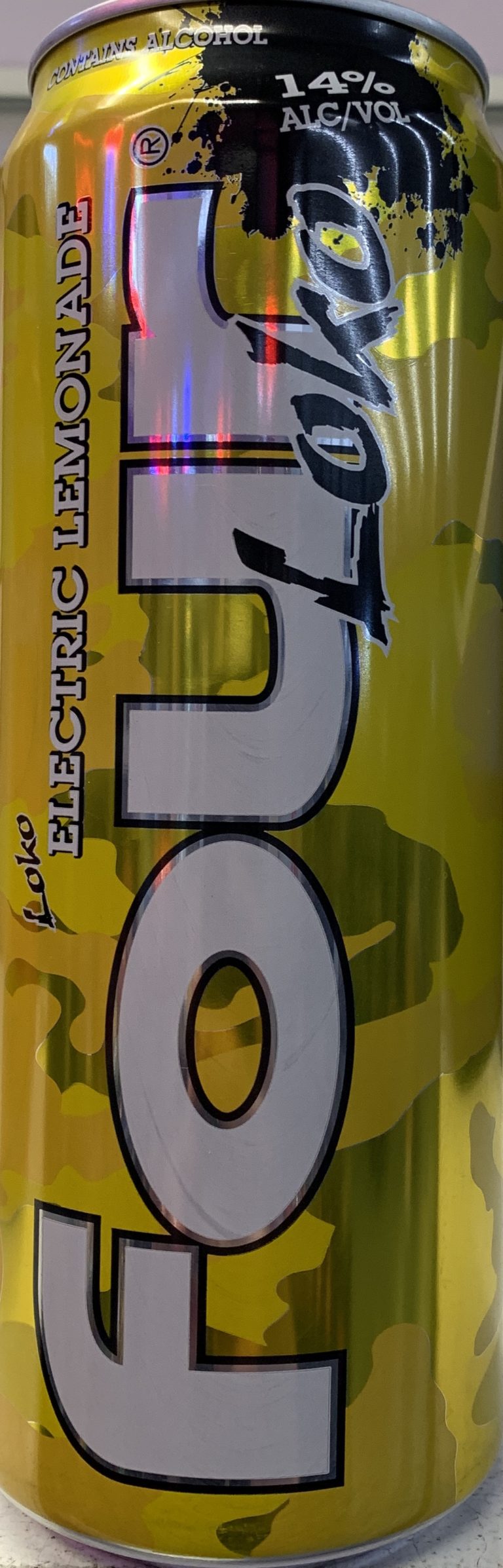 Four Loko Electric Lemonade Bell Beverage