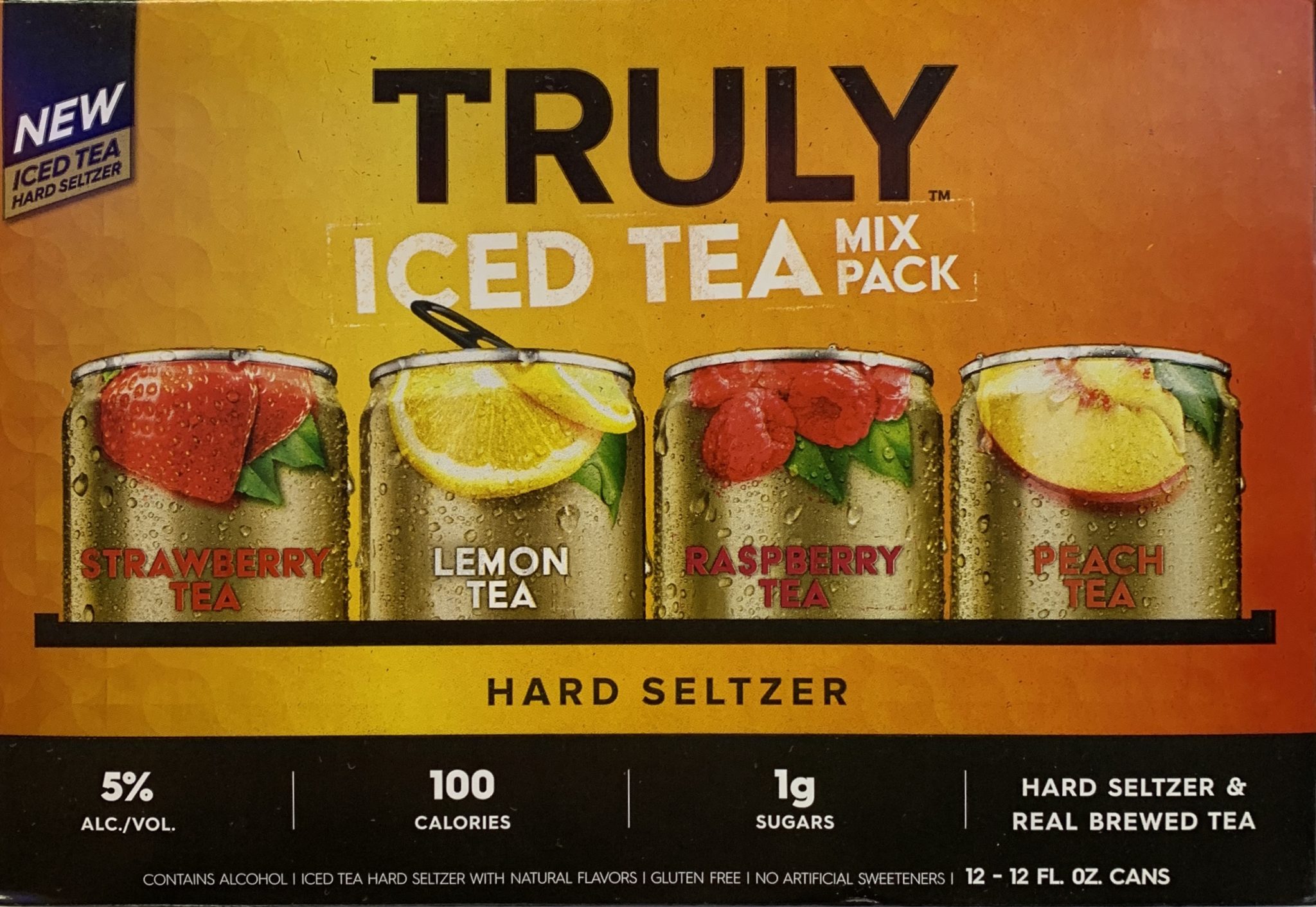 Truly Tea Variety Bell Beverage