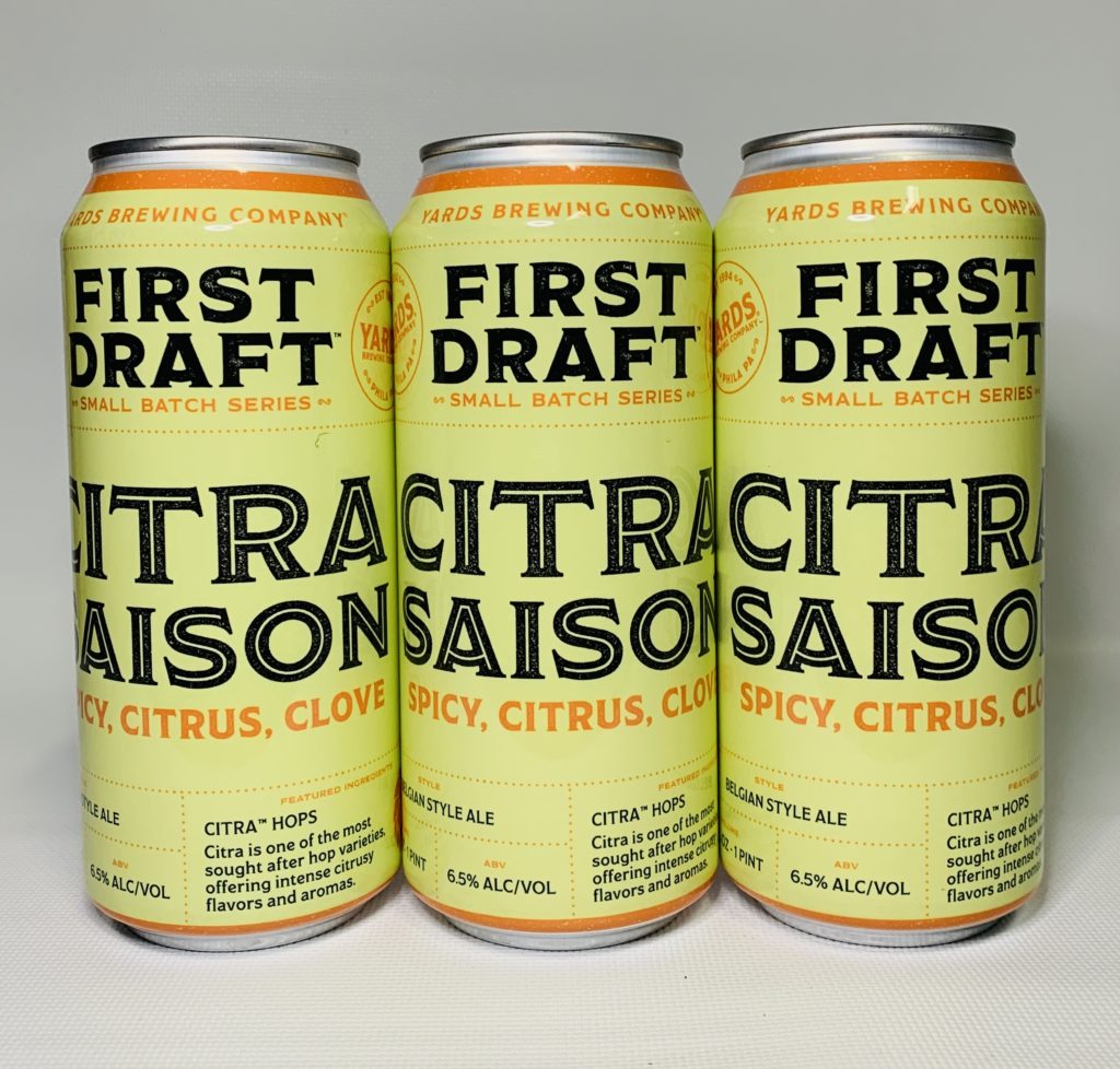 Yards Citra Saision Bell Beverage